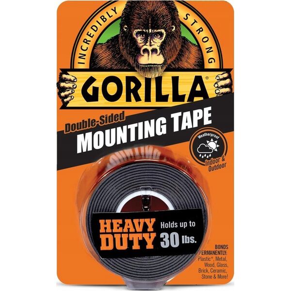 Gorilla Sports Gorilla tape Mounting Black 1.5m