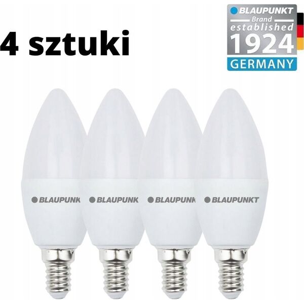 Blaupunkt Blaupunkt LED lamp E14 595lm 7W 4000K 4pcs