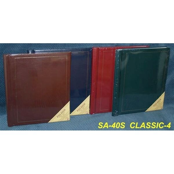 Poldom Album SA 40S Magnetic 40pg Assort