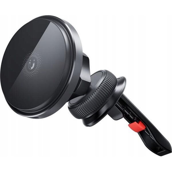 XO XO phone car mount + wireless charger 15W CX015, black