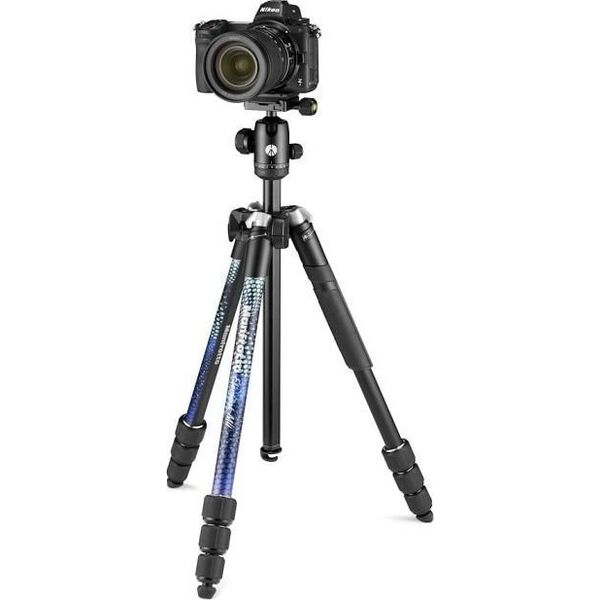 Statyw Manfrotto Manfrotto tripod kit Element MII MKELMII4BL-BH, blue