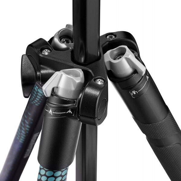 Statyw Manfrotto Manfrotto tripod kit Element MII MKELMII4BL-BH, blue