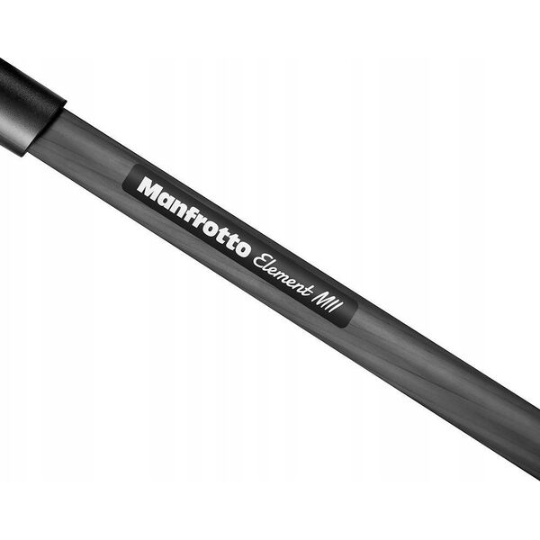 Statyw Manfrotto Manfrotto tripod Element MII Mobile Bluetooth Carbon MKELMII4CMB-BH, black