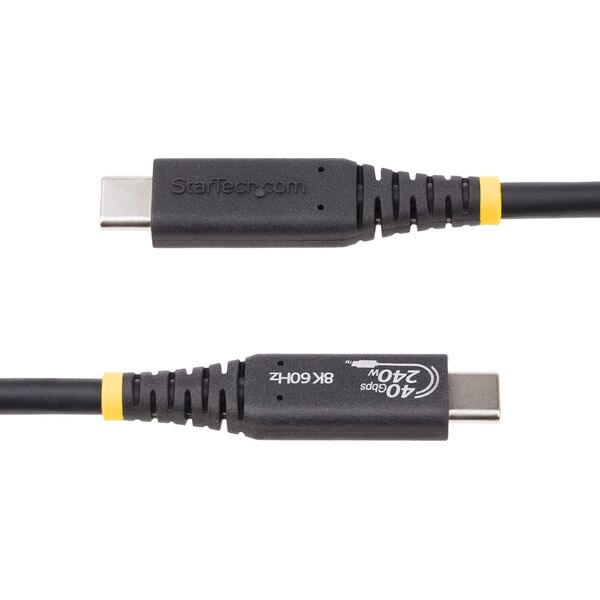 StarTech StarTech 1M-40G-USB4-CABLE kabel USB USB4 Gen 3x2 USB C Czarny