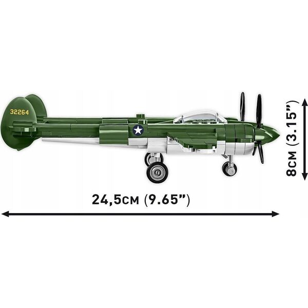 XXX_Cobi Klocki (Cobi) Klocki Lockheed P-38 Lightning 332 klocki Cobi Klocki