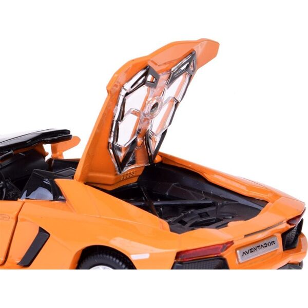Jokomisiada Auto metalowe model Lamborghini Aventador Roadster 1:32 interaktyw. ZA5053