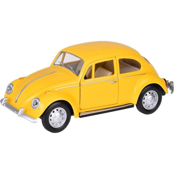 Jokomisiada Auto kolekcjonerskie Volkswagen Classical Beetle 1967 1:36 metalowe auto światło dźwięk ZA5055