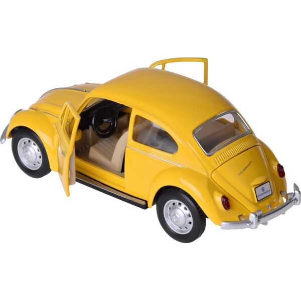 Jokomisiada Auto kolekcjonerskie Volkswagen Classical Beetle 1967 1:36 metalowe auto światło dźwięk ZA5055