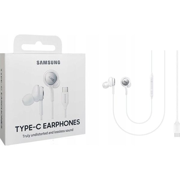 Słuchawki Samsung HEADPHONES SAMSUNG AKG USB-C BLACK