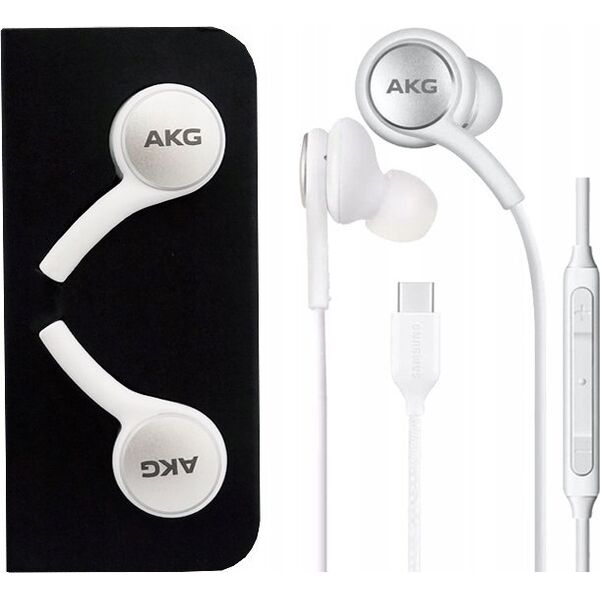 Słuchawki Samsung HEADPHONES SAMSUNG AKG USB-C BLACK
