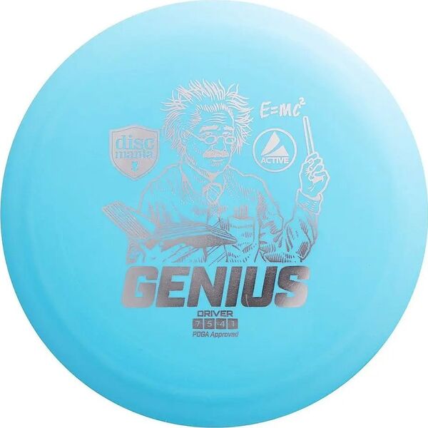 Discmania Discgolf DISCMANIA  Fairway Driver  GENIUS Active Light Blue 7/5/-4/1