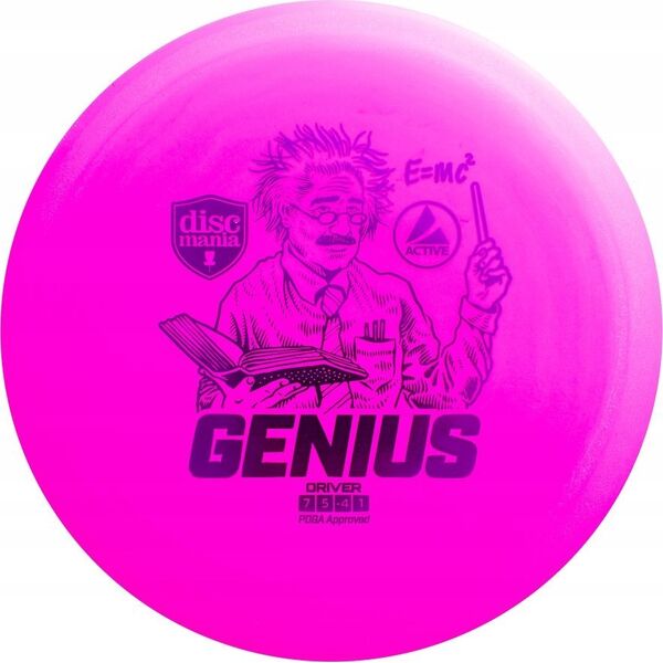 Discmania Discgolf DISCMANIA  Fairway Driver  GENIUS Active Light Blue 7/5/-4/1