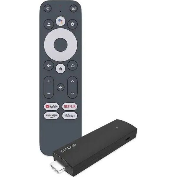 Odtwarzacz multimedialny Strong Strong SRT41 4K Andorid TV Streaming Stick