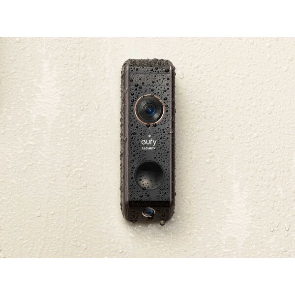Eufy Eufy Video Doorbell Dual - Add-on - Turklingel - kabellos - 802.11b/g/n - Schwarz