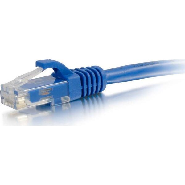 C2G Cbl/0.3M Moulded/Booted Blue CAT5E UTP