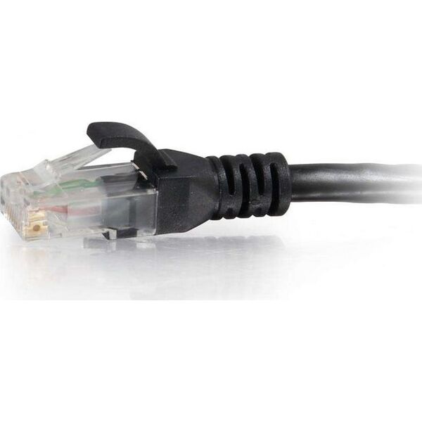 C2G Cbl/0.3M Black CAT6 Snagless UTP Patch