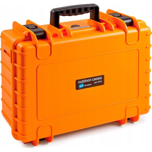 Walizka foto B&W International B&W Outdoor Case Type 5000 orange incl. divider system