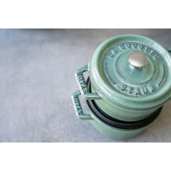 STAUB Mini garnek żeliwny okrągły Staub