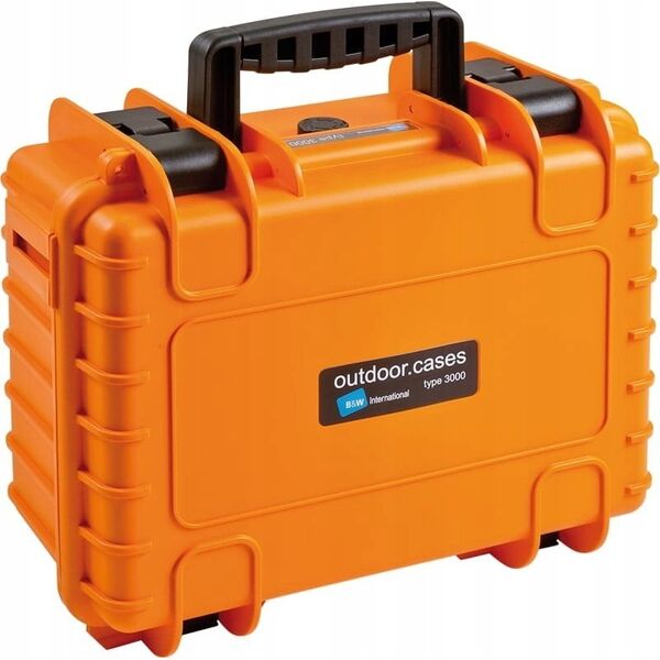 Walizka foto B&W International B&W Outdoor Case Type 3000 orange incl. divider system