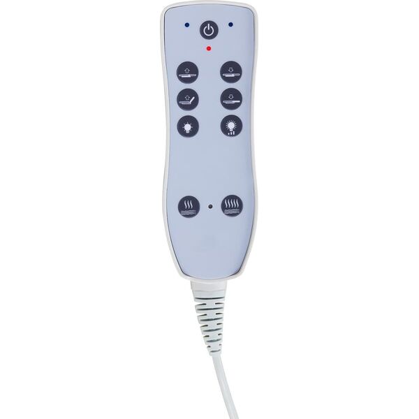 Activeshop Spa leżanka kosmetyczna Azzurro 815B świecąca white podgrzewana