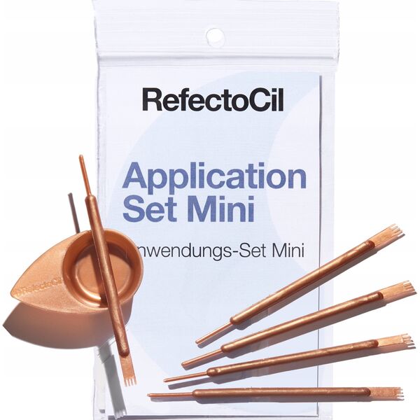 Aveda Refectocil application set mini rose gold