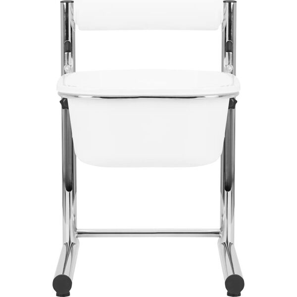 Activeshop Brodzik do pedicure z regulowaną wysokością chrom