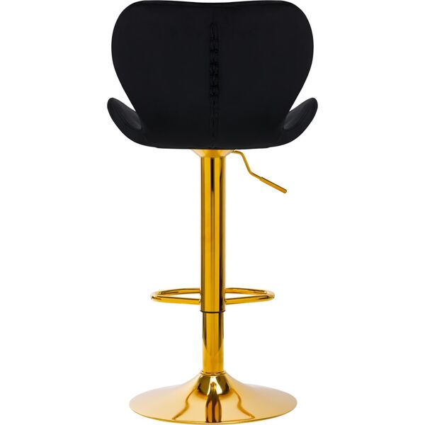 Activeshop 4Rico Hoker barowy QS-B15 aksamit czarny