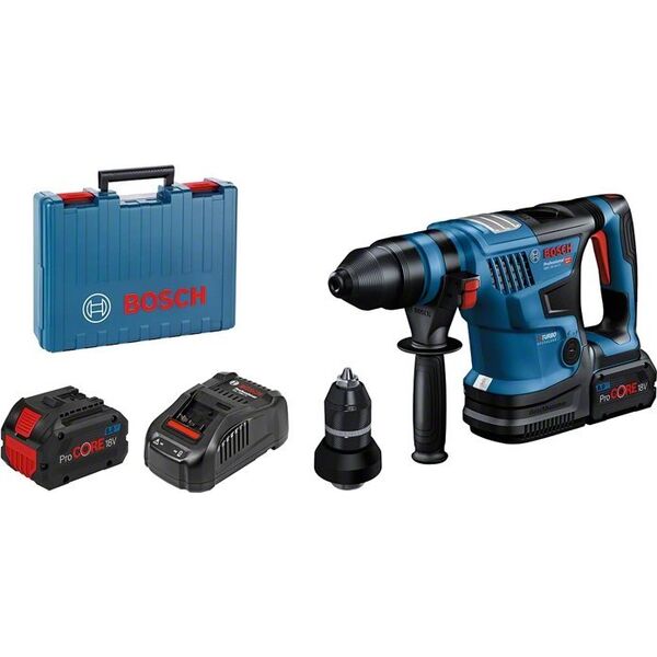 Młotowiertarka Bosch BOSCH GBH 18V-34 CF 2x ??8Ah CASE - 0611914002