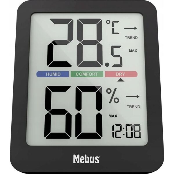 Lampka biurkowa Mebus Mebus 11115 Thermo-Hygrometer