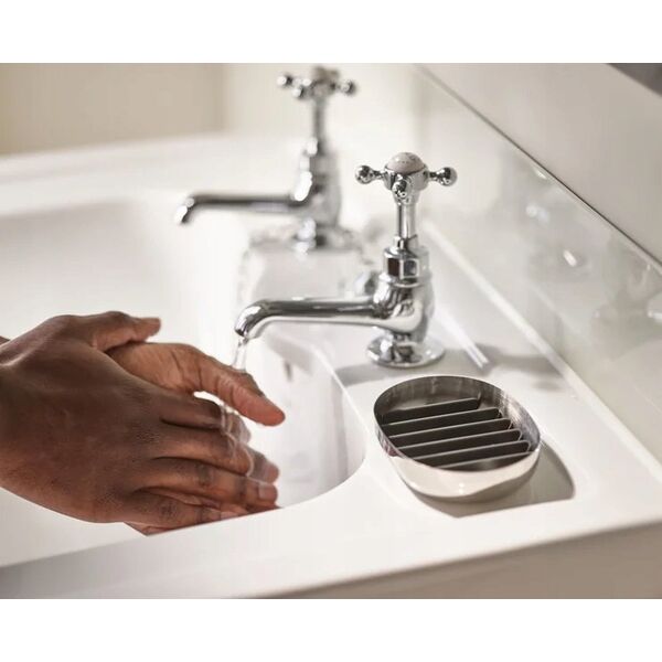 Joseph Joseph Joseph Joseph EasyStore Luxe Soap Dish    Stainless Steel