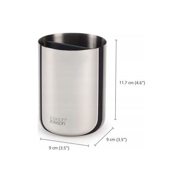 Joseph Joseph Joseph Joseph EasyStore Luxe Toothbrush Caddy Stainless Steel