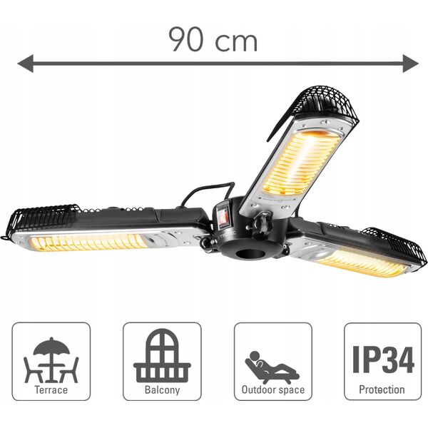 Grzejnik Trotec Umbrella IR 2005 SC