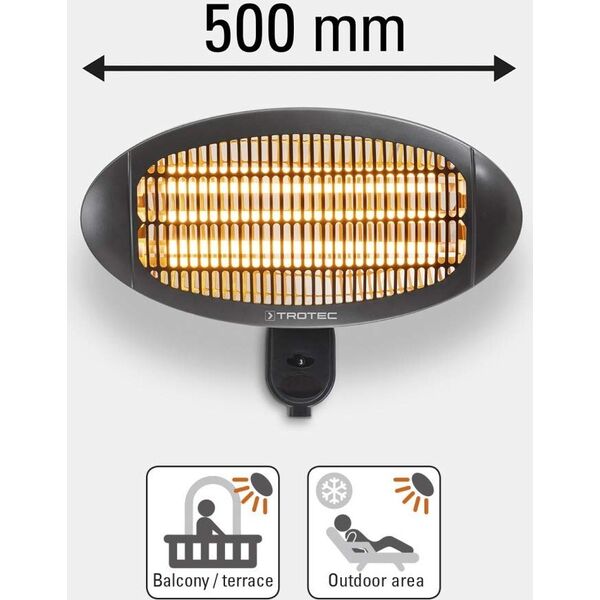 Grzejnik Trotec Infrašildytuvas Trotec IR 2000 S