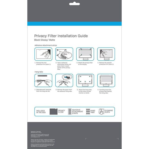 Filtr eStuff Privacy Filter 16" (16:10)