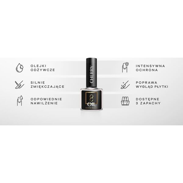 Sense&Body OCHO NAILS Oliwka do paznokci peach 131 -5 ml