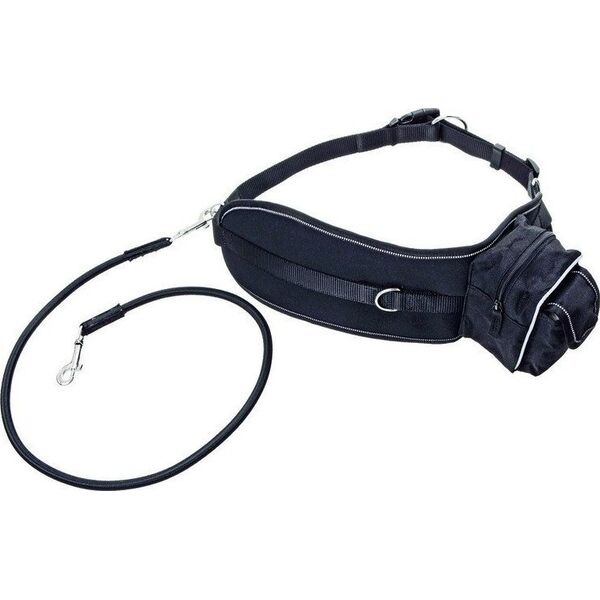 KARLIE LEASH FOR RUNNING KARLIE 65-120CM BLACK