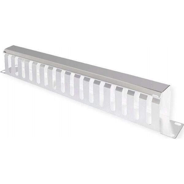 Triton VALUE 19 Płyta przednia 1 U z kanałem manewrowym 40 x 80 mm, szara