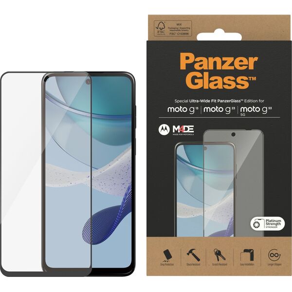 PanzerGlass PanzerGlass Motorola moto g13, g23, g53 5G UWF