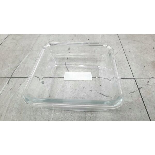 Emsa Emsa Clip&Close Glass Food Container 0,8 L red