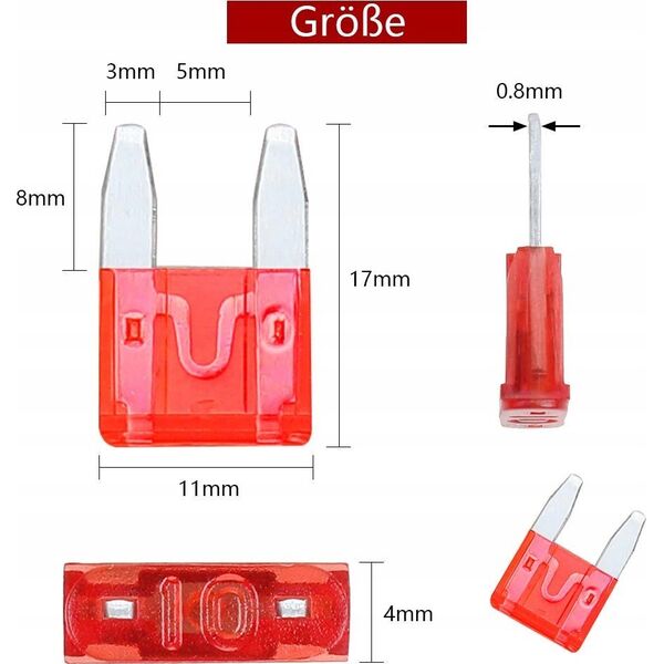 Emsa Emsa Clip&Close Glass Food Container 600 ml  red