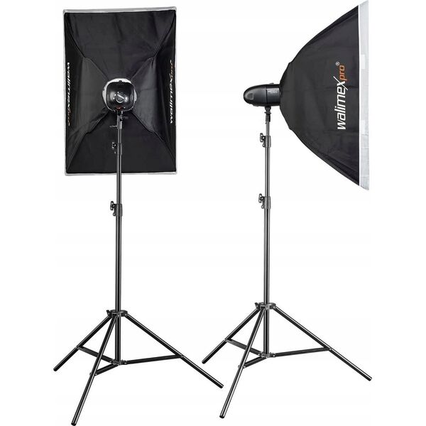 Zestaw studyjny Walimex walimex pro Newcomer 300 II Set Double