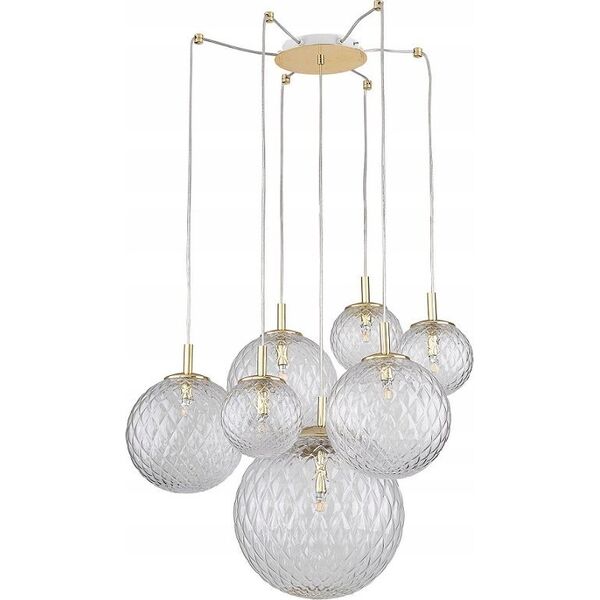 Lampa wisząca TK Lighting PENDING LIGHT CADIX7XG9 4608 GOLD
