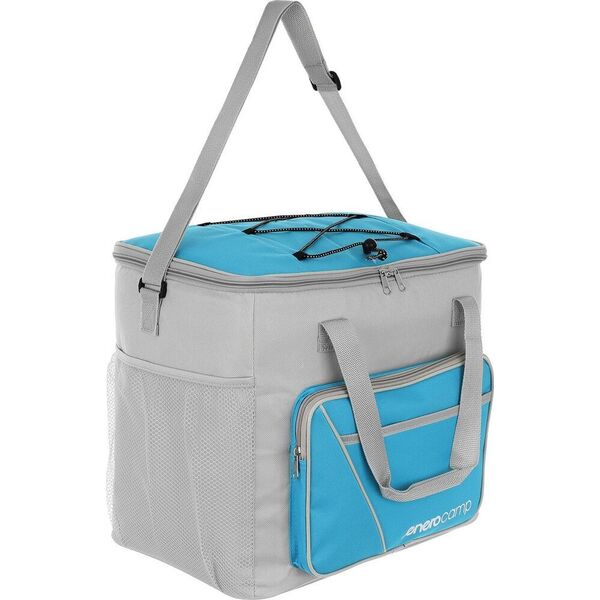 Enero Torba termiczna 36x25x33cm błekitno szara 30l Enero camp