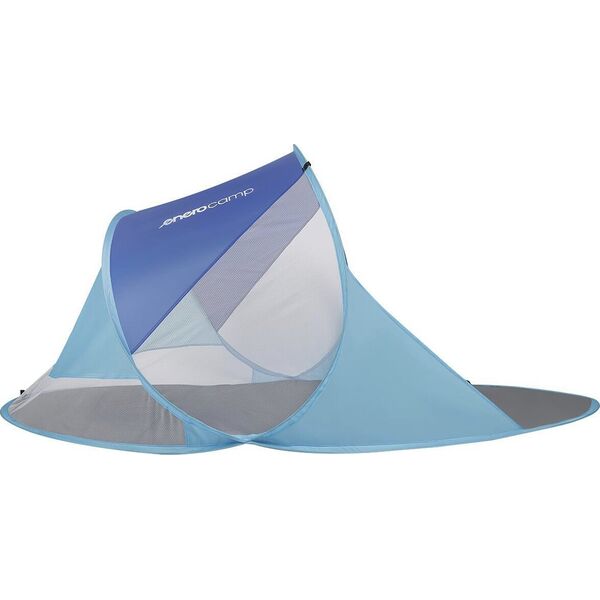Enero Namiot parawan plażowy samorozkładający 190x120x90/70cm niebieski pop-up