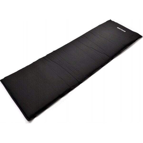 Meteor Mata samopompująca kempingowa turystyczna Meteor 195 x 60 x 2,5 czarna 16432