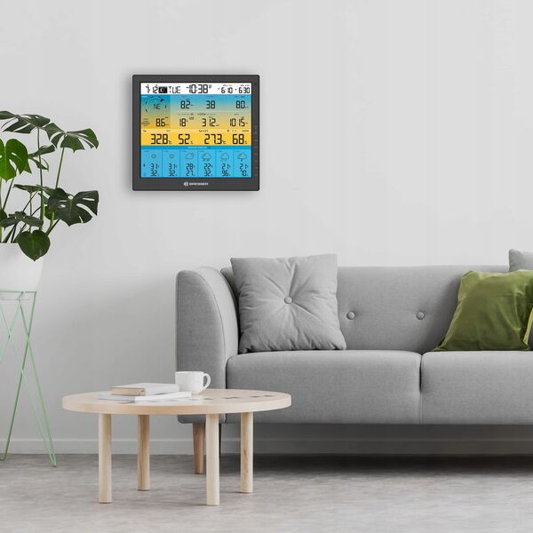 Stacja pogodowa Bresser Bresser Weather Center 7-in-1 solar 6-days 4cast Pro SF