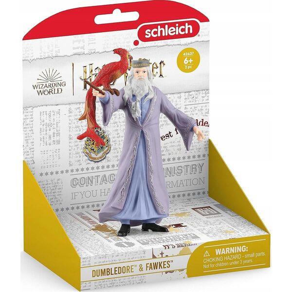 Figurka Schleich Dumbledore & Fawkes Wizarding World