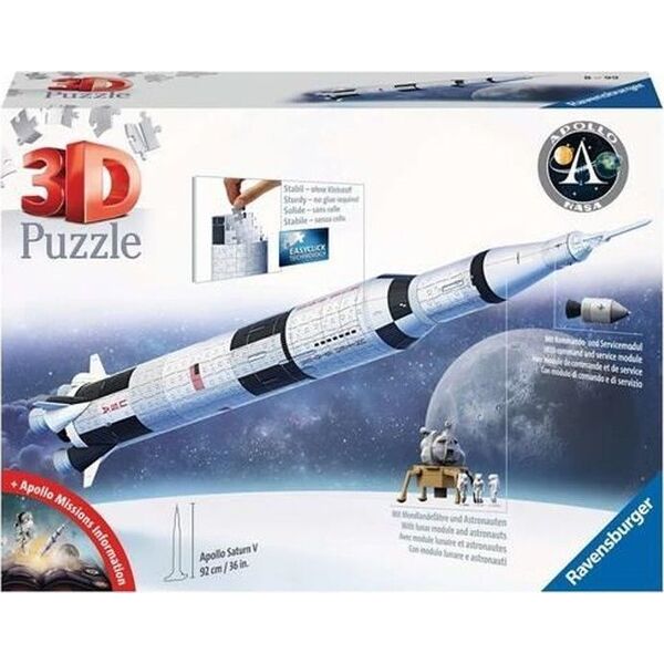 Ravensburger Ravensburger 3D Puzzle Apollo Saturn V Rakete