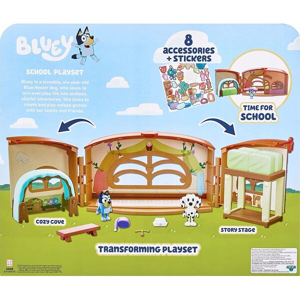 Bluey Bluey - School  Friends Theme School play set (90175) /Figures /Multi