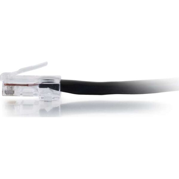 C2G C2G 1m Cat5e Non-Booted Unshielded (UTP) Network Patch Cable - Black, 1 m, Cat5e, U/UTP (UTP), RJ-45, RJ-45